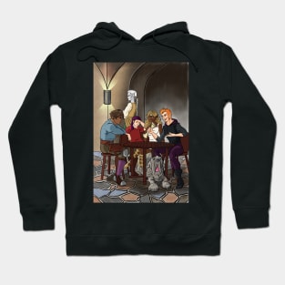 Strongarm & Lightfoot: Blades of Glory cover Hoodie